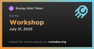 Energy Web Token to Host Workshop on July 31st