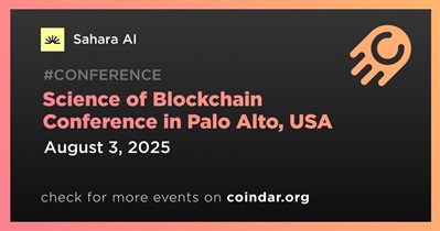 Sahara AI to Participate in Science of Blockchain Conference in Palo Alto on August 3rd