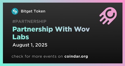Bitget Token Partners With Wov Labs