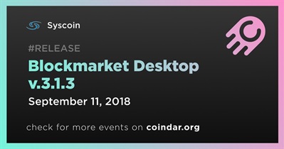 Blockmarket Desktop v.3.1.3