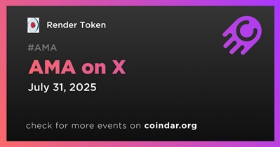 Render Token to Hold AMA on X on July 31st
