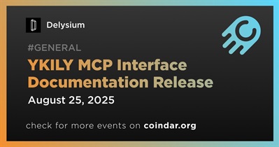 Delysium to Release YKILY MCP Interface Documentation on August 25th