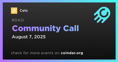 Celo to Host Community Call on August 7th