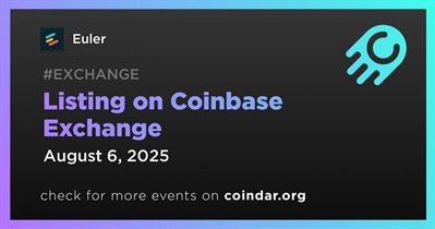 Euler to Be Listed on Coinbase Exchange
