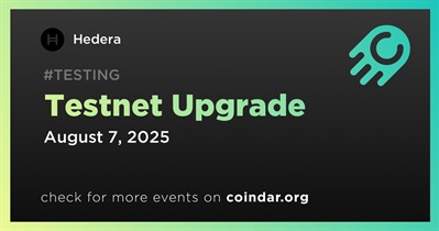 Hedera to Conduct Testnet Upgrade