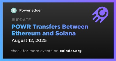 Powerledger Enables POWR Transfers Between Ethereum and Solana
