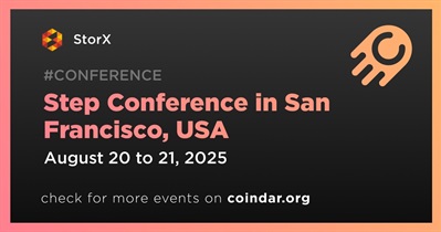 StorX to Participate in Step Conference in San Francisco on August 20th