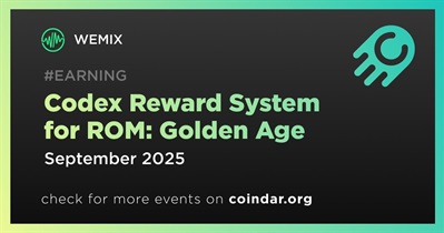 WEMIX to Launch Codex Reward System for ROM: Golden Age in September