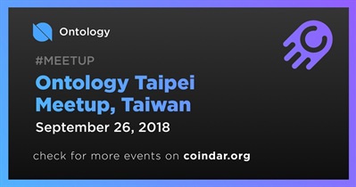 Ontology Taipei Meetup, Taiwan