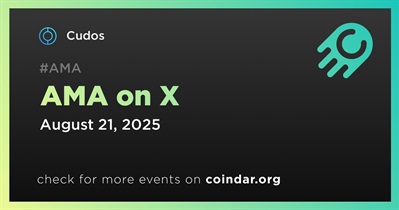 Cudos to Hold AMA on X on August 21st