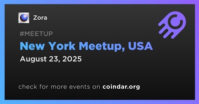 Zora to Host Meetup in New York on August 23rd