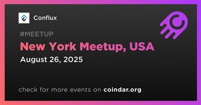 Conflux to Host Meetup in New York on August 26th