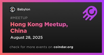 Babylon to Host Meetup in Hong Kong on August 28th