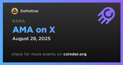 Definitive to Hold AMA on X on August 28th