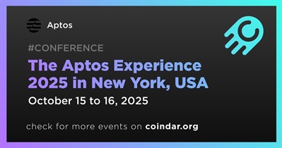 Aptos to Host the Aptos Experience 2025 in New York on October 15th