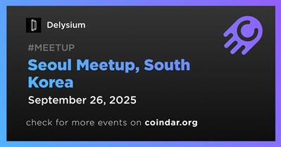 Delysium to Host Meetup in Seoul on September 26th