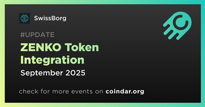 SwissBorg to Integrate ZENKO Token in September