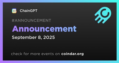 ChainGPT to Make Announcement