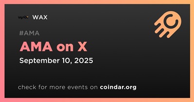 WAX to Hold AMA on X on September 10th
