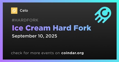 Celo to Launch Ice Cream Hardfork on September 10