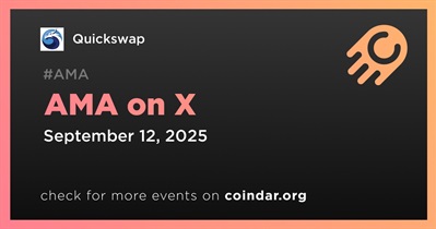 Quickswap to Hold AMA on X on September 12th