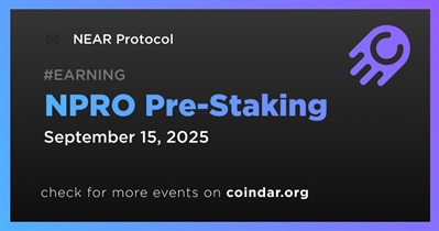 NEAR Protocol to Launch NPRO Pre-Staking