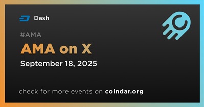 Dash to Hold AMA on X on September 18th