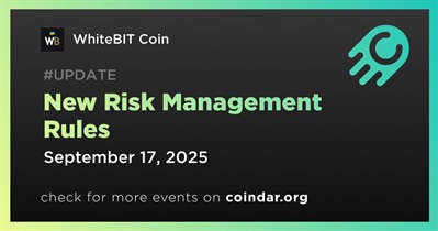 WhiteBIT to Implement New Risk Management Rules on September 22