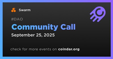 Swarm to Host Community Call on September 25th
