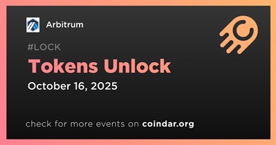 1.99% of ARB Tokens Will Be Unlocked on October 16th