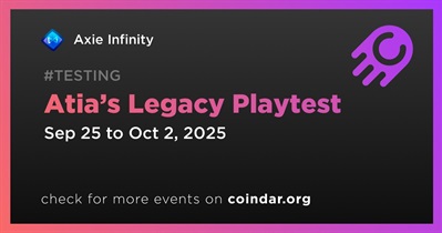 Axie Infinity to Launch Atia’s Legacy Playtest on September 25