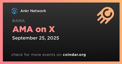 Ankr Network to Hold AMA on X on September 25th
