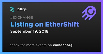 Listing on EtherShift