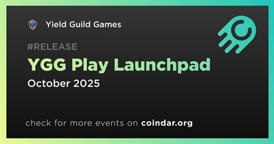 Yield Guild Games to Release YGG Play Launchpad in October