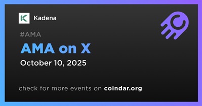 Kadena to Hold AMA on X on October 10th
