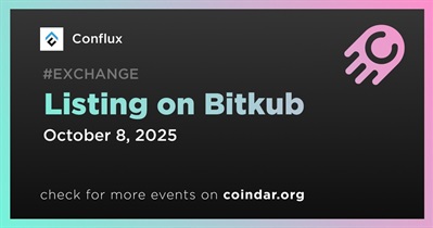 Conflux to Be Listed on Bitkub