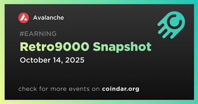 Avalanche to Conduct Retro9000 Project Snapshot on October 14