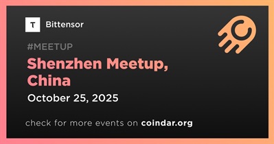 Bittensor to Host Meetup in Shenzhen on October 25th