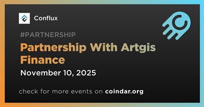 Conflux Partners With Artgis Finance
