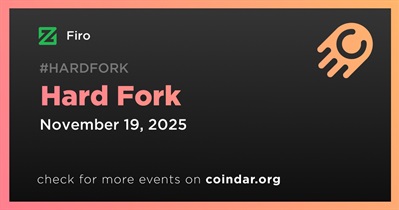 Firo to Undergo Hard Fork on on November 19