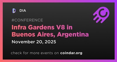 DIA to Participate in Infra Gardens V8 in Forum in Buenos Aires on November 20
