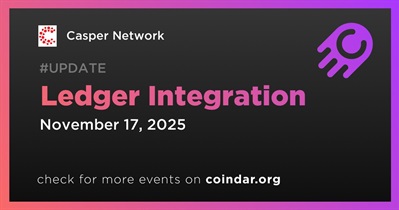 Casper Network to Be Integrated With Ledger