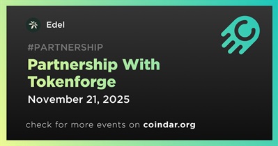 Edel Partners With Tokenforge
