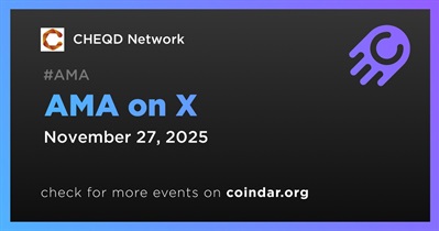 CHEQD Network to Hold AMA on X on November 27