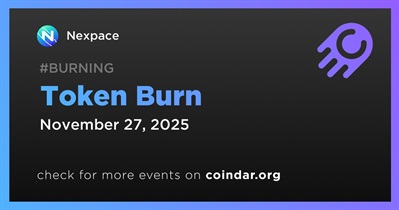 Nexpace to Hold Token Burn on November 27