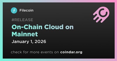 Filecoin Schedules Mainnet Launch of On-Chain Cloud for January 1