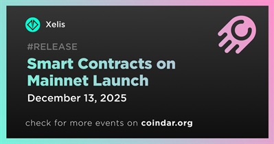 XELIS to Launch Smart Contracts on Mainnet December 13