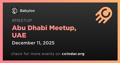 Babylon to Host Meetup in Abu Dhabi on December 11th