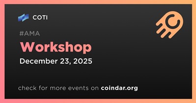 COTI to Host Workshop on December 23rd