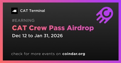 CAT Terminal to Host CAT Crew Pass Airdrop Program